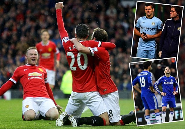 Liga Inggris Dipimpin `Tiga Besar` Chelsea, Manchester City dan MU